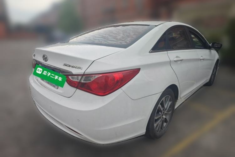 Used Hyundai Sonata 2013 2.0L Automatic Leading Edition Rear Right 45 Deg