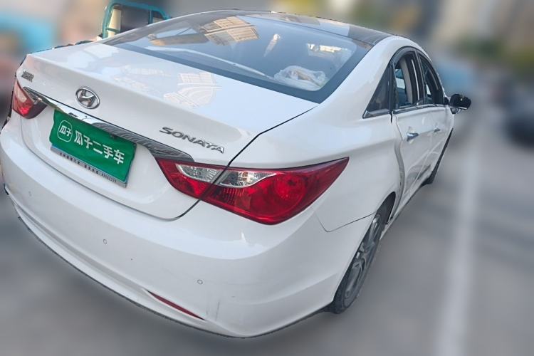 Used Hyundai Sonata 2013 2.0L Automatic Luxury Edition Rear Right 45 Deg