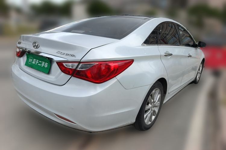 Used Hyundai Sonata 2013 2.0L Automatic Prestige Edition Rear Right 45 Deg