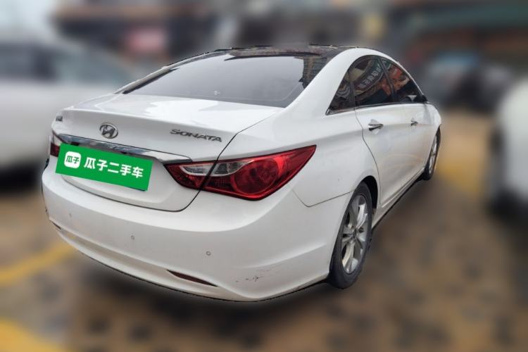 Used Hyundai Sonata 2013 2.0L Automatic Luxury Edition Rear Right 45 Deg