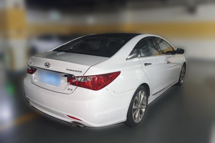 Used Hyundai Sonata 2013 2.4L Automatic Luxury Version China IV Standard Rear Right 45 Deg