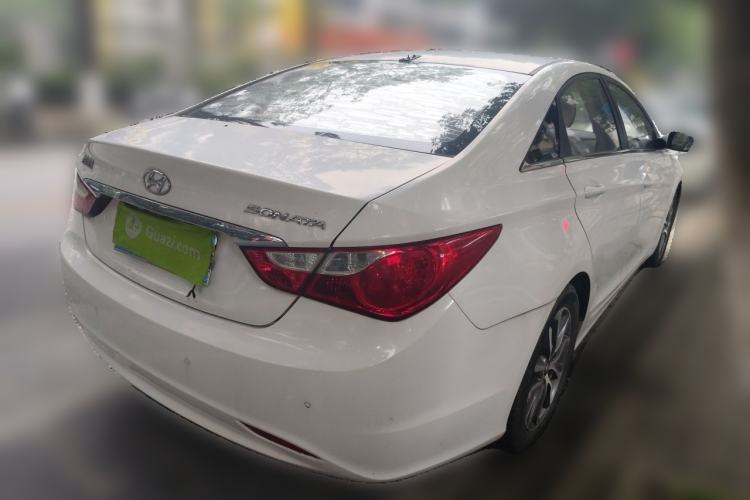 Used Hyundai Sonata 2013 2.0L Automatic Leading Edition Rear Right 45 Deg
