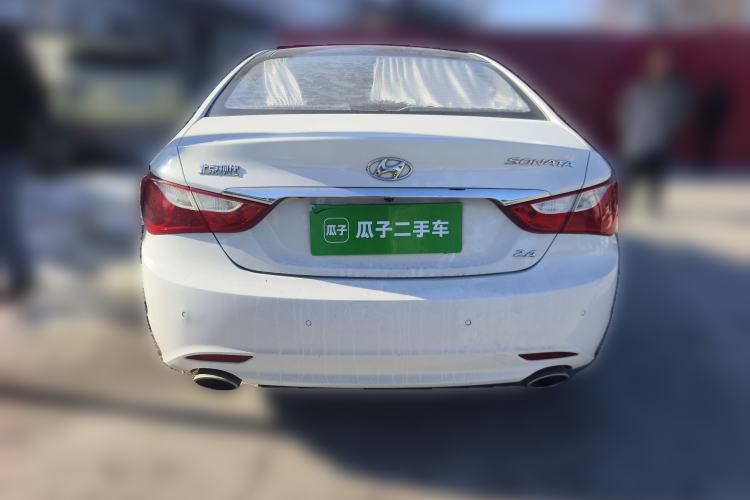 Used Hyundai Sonata 2013 2.4L Automatic Luxury Version China IV Standard Rear