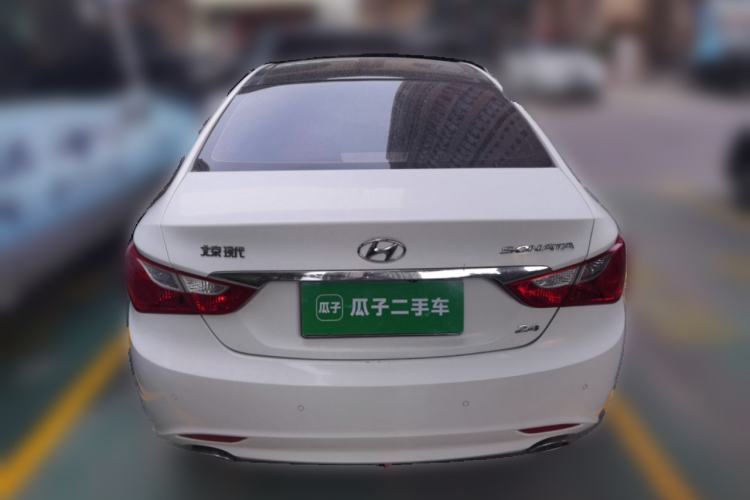 Used Hyundai Sonata 2013 2.4L Automatic Leading Edition China IV Standard Rear