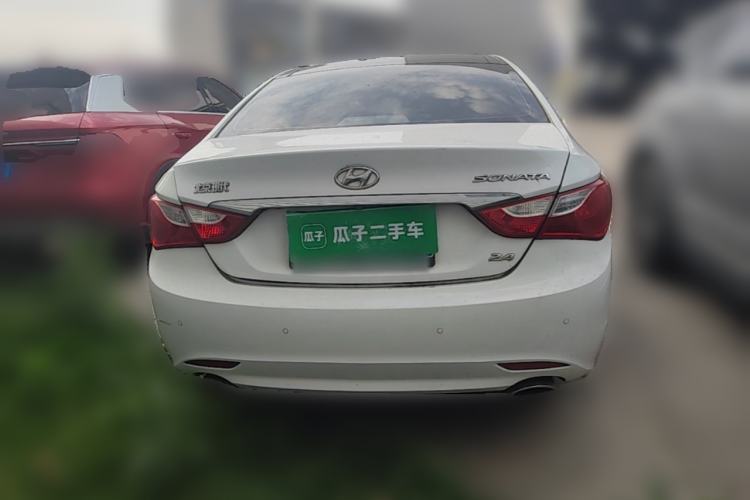 Used Hyundai Sonata 2013 2.4L Automatic Luxury Version China IV Standard Rear