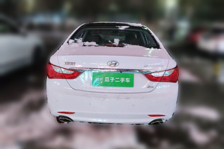 Used Hyundai Sonata 2013 2.4L Automatic Leading Edition China IV Standard Rear