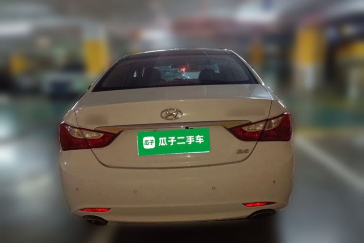 Used Hyundai Sonata 2013 2.4L Automatic Leading Edition China IV Standard Rear
