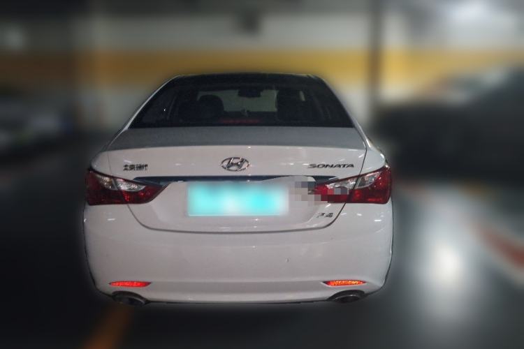 Used Hyundai Sonata 2013 2.4L Automatic Luxury Version China IV Standard Rear