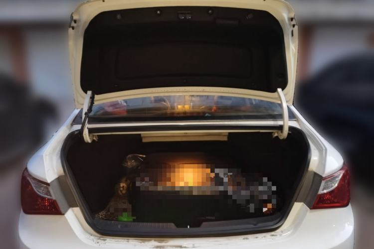 Used Hyundai Sonata 2013 2.0L Automatic Luxury Edition Trunk