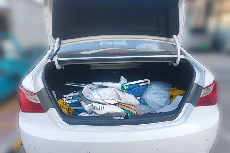 Used Hyundai Sonata 2013 2.0L Automatic Luxury Edition Trunk