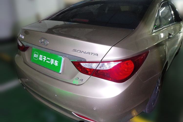 Used Hyundai Sonata 2013 2.4L Automatic Leading Edition China IV Standard Rear
