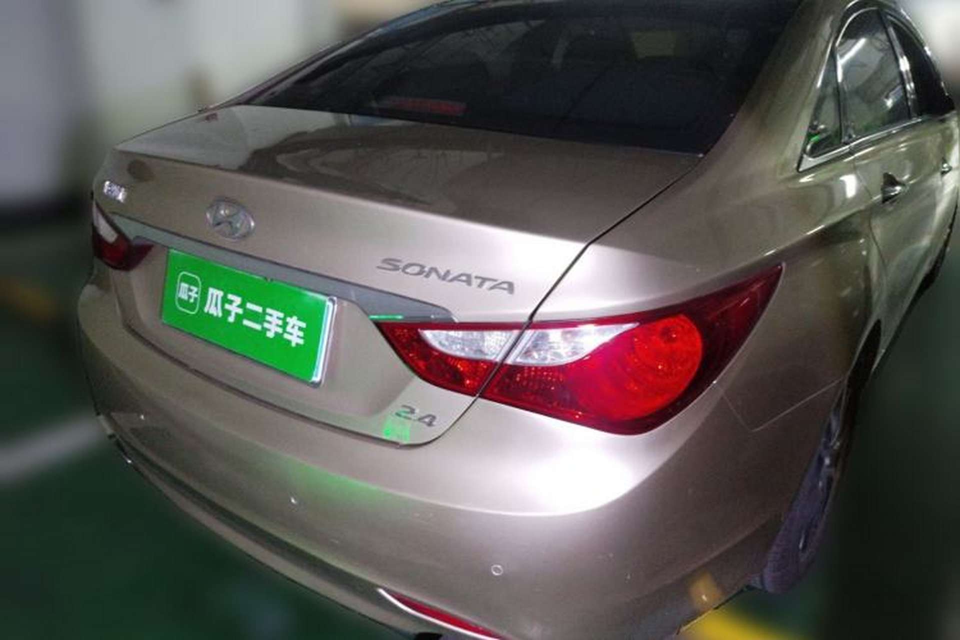 Used Hyundai Sonata 2013 2.4L Automatic Leading Edition China IV Standard Rear