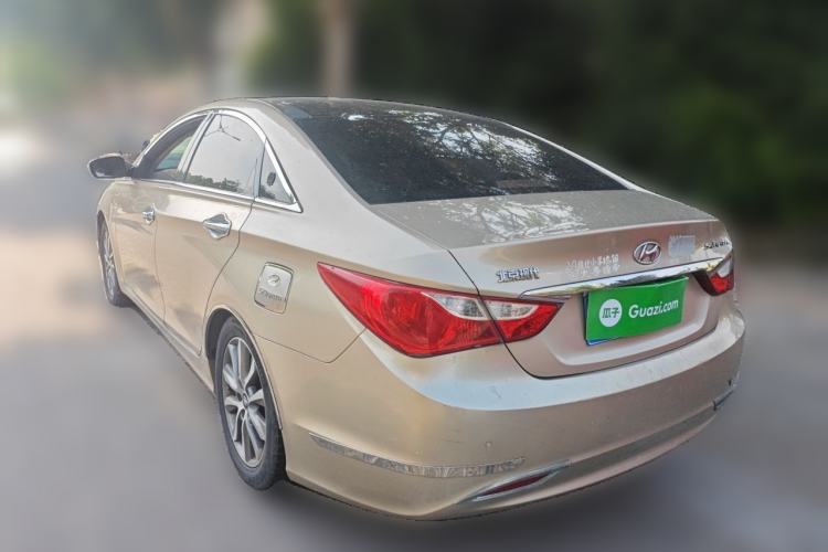 Used Hyundai Sonata 2013 2.0L Automatic Luxury Edition Rear Left 45 Deg