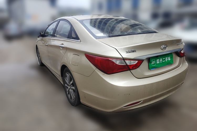 Used Hyundai Sonata 2013 2.0L Automatic Luxury Edition Rear Left 45 Deg