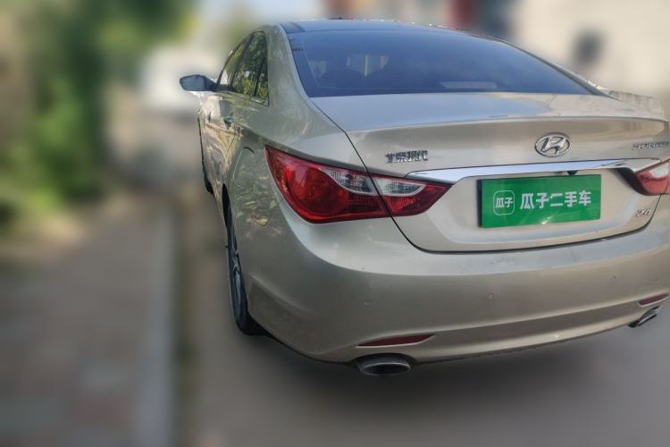 Used Hyundai Sonata 2013 2.4L Automatic Leading Edition China V Standard Rear Left 45 Deg