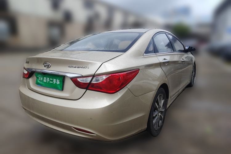 Used Hyundai Sonata 2013 2.0L Automatic Luxury Edition Rear Right 45 Deg