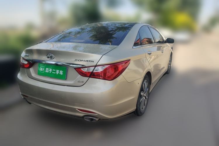 Used Hyundai Sonata 2013 2.4L Automatic Leading Edition China V Standard Rear Right 45 Deg