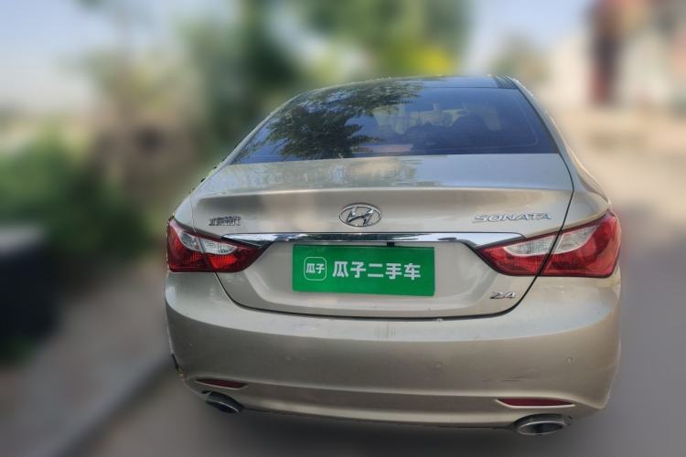 Used Hyundai Sonata 2013 2.4L Automatic Leading Edition China V Standard Rear