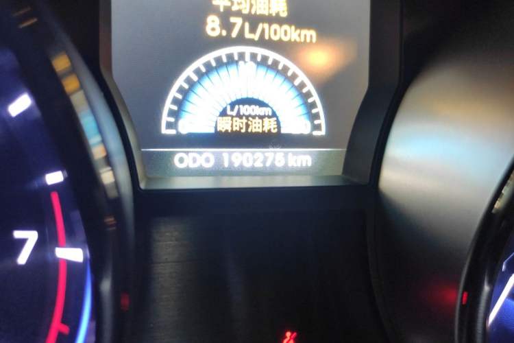 Used Hyundai Sonata 2014 2.4L Automatic Leading Edition China IV Standard Odometer Close Up