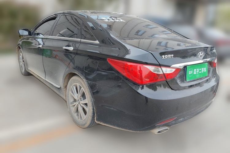 Used Hyundai Sonata 2014 2.0L Automatic Luxury Edition Rear Left 45 Deg
