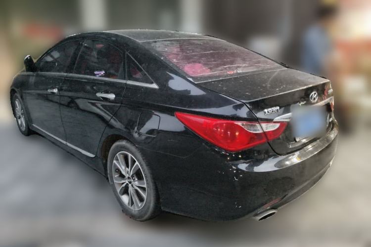 Used Hyundai Sonata 2014 2.4L Automatic Leading Edition China V Standard Rear Left 45 Deg