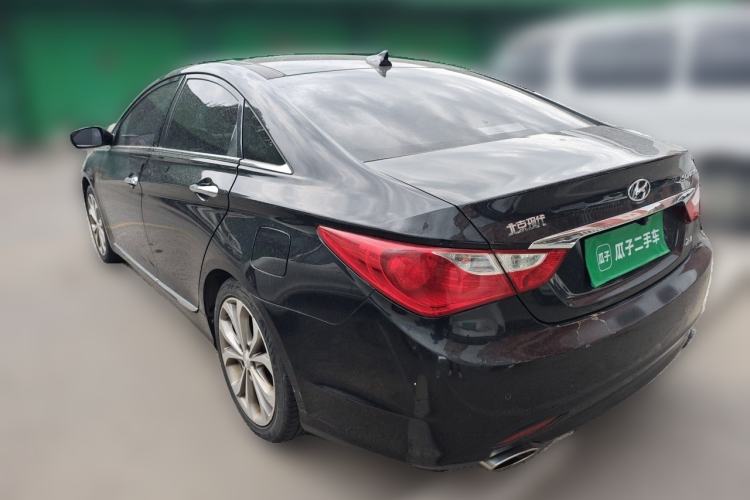 Used Hyundai Sonata 2014 2.4L Automatic Top Trim China V Standard Rear Left 45 Deg