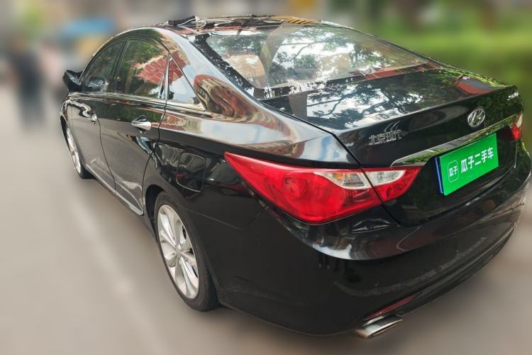 Used Hyundai Sonata 2014 2.0L Automatic Prestige Edition Rear Left 45 Deg