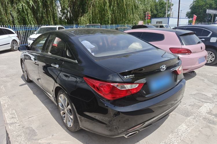 Used Hyundai Sonata 2014 2.4L Automatic Luxury Version China IV Standard Rear Left 45 Deg