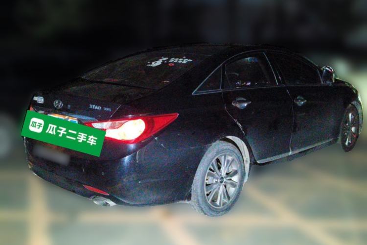 Used Hyundai Sonata 2014 2.0L Automatic Luxury Edition Rear Right 45 Deg