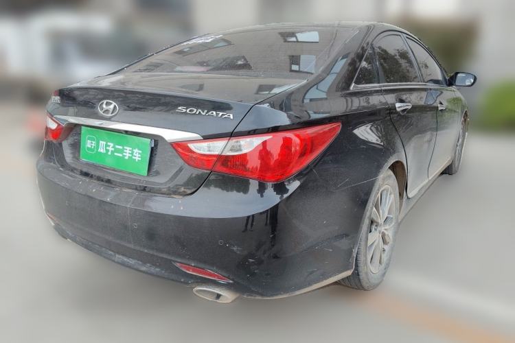 Used Hyundai Sonata 2014 2.0L Automatic Luxury Edition Rear Right 45 Deg