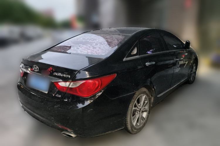 Used Hyundai Sonata 2014 2.4L Automatic Leading Edition China V Standard Rear Right 45 Deg