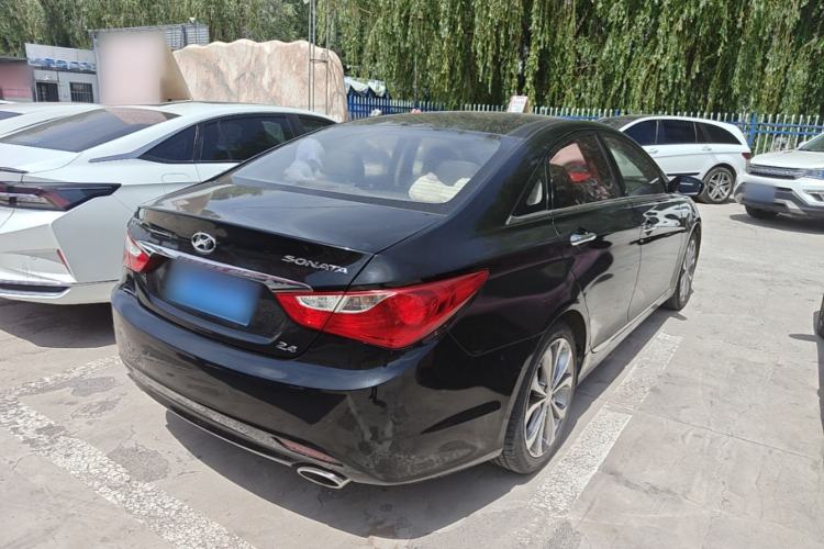 Used Hyundai Sonata 2014 2.4L Automatic Luxury Version China IV Standard Rear Right 45 Deg