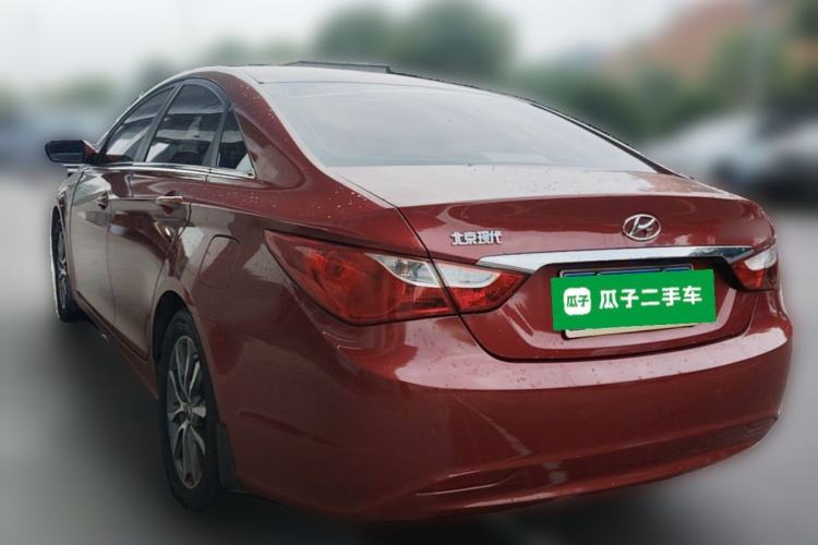 Used Hyundai Sonata 2014 2.0L Automatic Leading Edition Rear Left 45 Deg