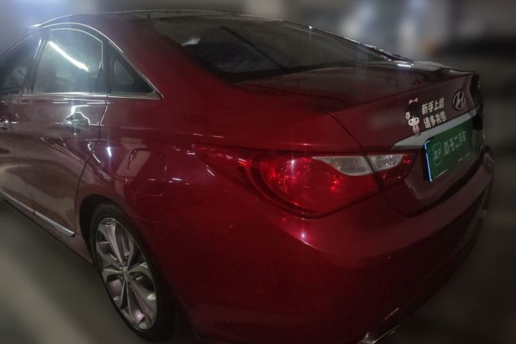 Used Hyundai Sonata 2014 2.4L Automatic Luxury Version China IV Standard Rear Left 45 Deg
