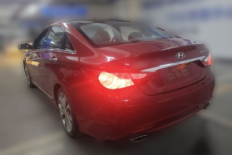Used Hyundai Sonata 2014 2.0L Automatic Prestige Edition Rear Left 45 Deg