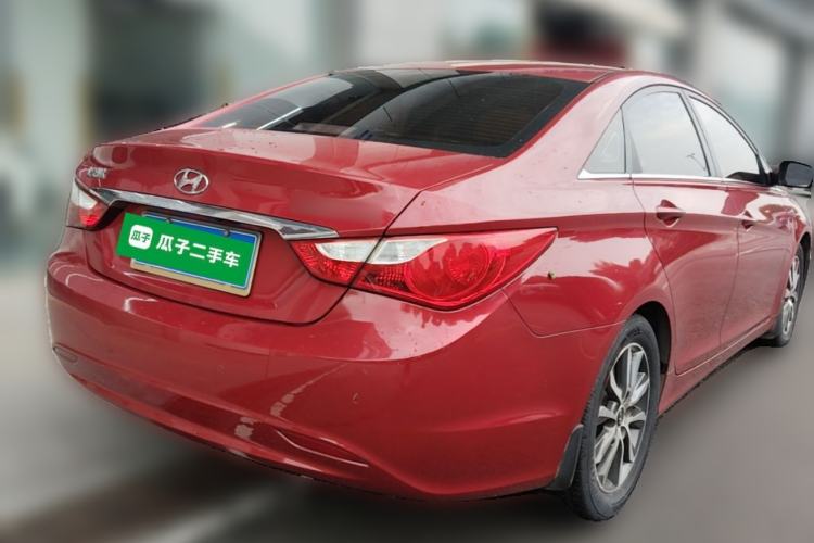 Used Hyundai Sonata 2014 2.0L Automatic Leading Edition Rear Right 45 Deg