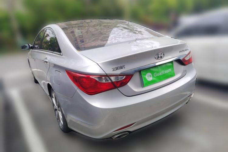 Used Hyundai Sonata 2014 2.4L Automatic Luxury Version China V Standard Rear Left 45 Deg