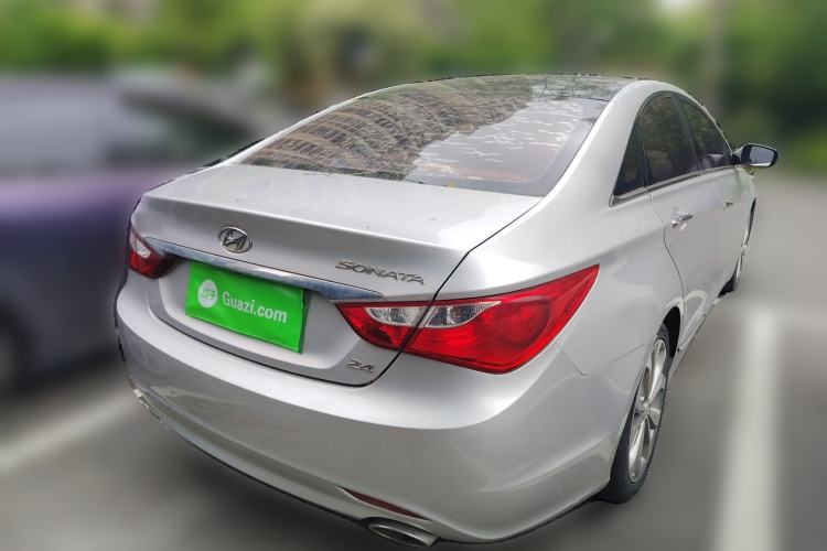 Used Hyundai Sonata 2014 2.4L Automatic Luxury Version China V Standard Rear Right 45 Deg
