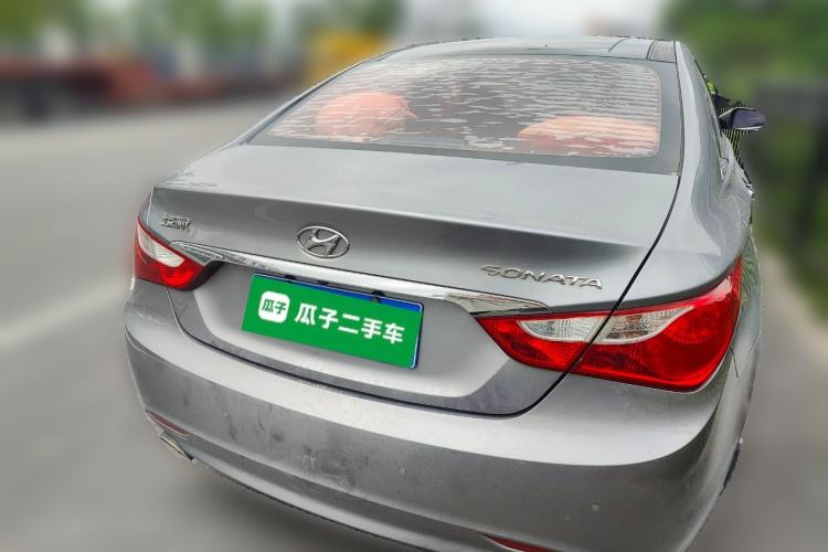Used Hyundai Sonata 2014 2.0L Automatic Prestige Edition Rear Right 45 Deg
