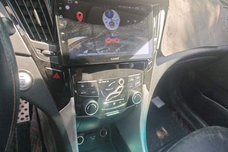 Used Hyundai Sonata 2014 2.0L Automatic Prestige Edition Audio And AC Panel