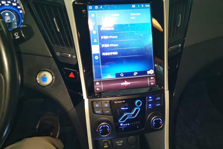 Used Hyundai Sonata 2014 2.0L Automatic Luxury Edition Audio And AC Panel