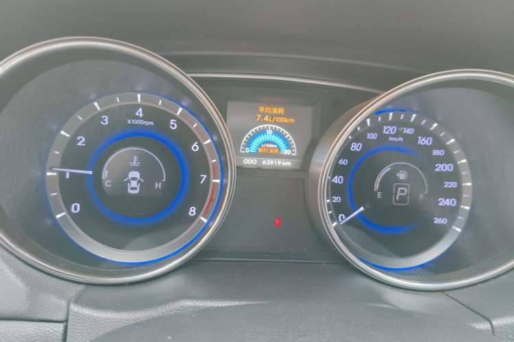 Used Hyundai Sonata 2014 2.0L Automatic Luxury Edition Instrument Cluster
