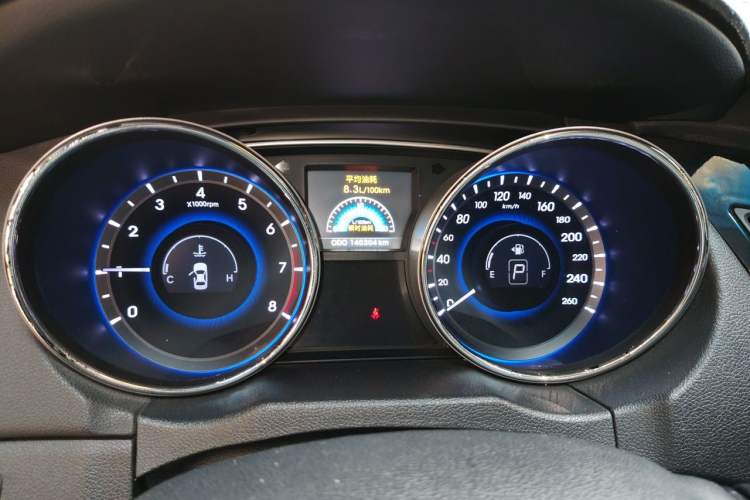 Used Hyundai Sonata 2014 2.0L Automatic Luxury Edition Instrument Cluster