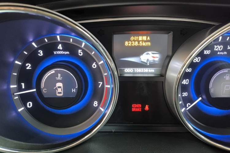 Used Hyundai Sonata 2014 2.0L Automatic Luxury Edition Instrument Cluster