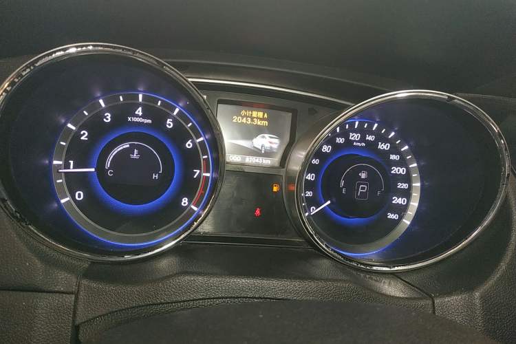 Used Hyundai Sonata 2014 2.0L Automatic Luxury Edition Instrument Cluster