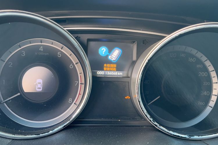 Used Hyundai Sonata 2014 2.4L Automatic Leading Edition China IV Standard Odometer Close Up