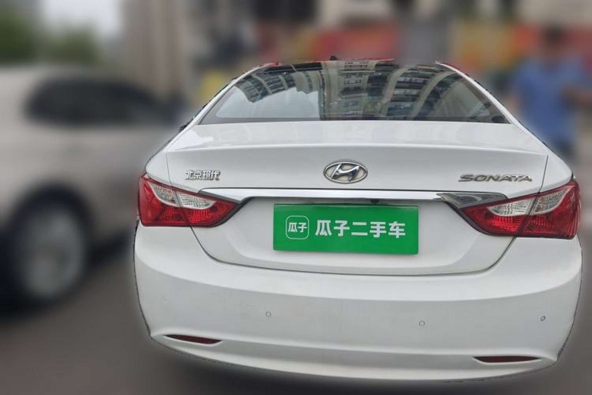 Used Hyundai Sonata 2014 2.0L Automatic Luxury Edition Rear