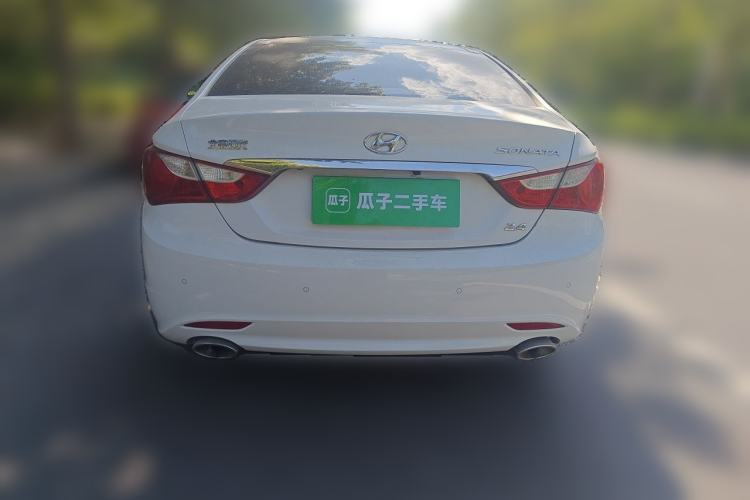 Used Hyundai Sonata 2014 2.4L Automatic Leading Edition China IV Standard Rear