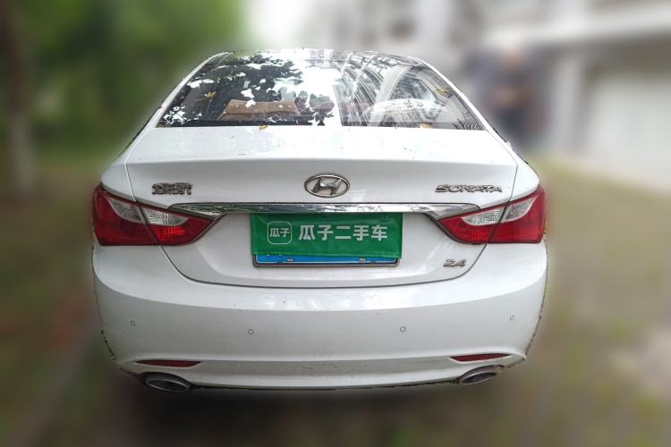 Used Hyundai Sonata 2014 2.4L Automatic Luxury Version China IV Standard Rear