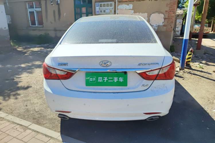 Used Hyundai Sonata 2014 2.4L Automatic Leading Edition China IV Standard Rear